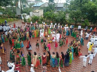 Ashadhi Ekadashi celebration at Nav Krishna valley school 