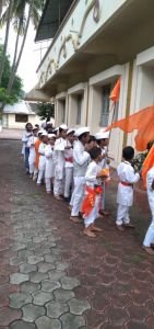 Ashadhi Ekadashi celebration at Nav Krishna valley school