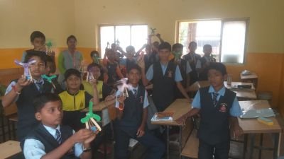 7th NKVSMM students participated in Sci.Maker activity & successfully completed 360⁰Fan