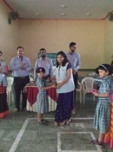 Teachers day celebrated in school