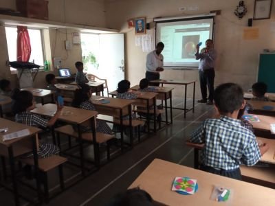 1st Std - Science Activity Vijaynagar Mhaisal.