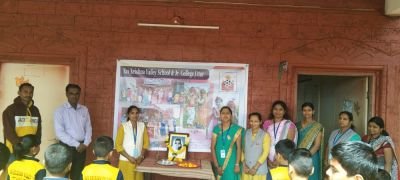 बबीबाई लुंकड पुरस्कार सुषमा पवार यांना प्रदान...पुरस्कार प्राप्त पवार यांचे दिव्यांग मुलांसाठी विशेष कार्य
