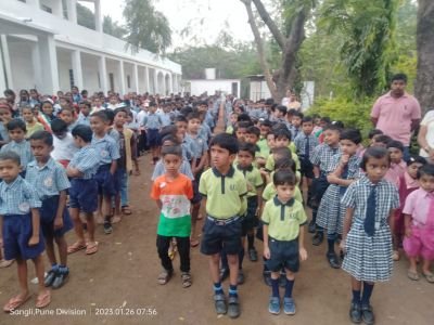 Republic Day Celebration in NKVS school Mishaal and Vijayanagar 