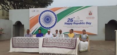 74th Republic Day Celebration in NKVS school NKVS campus