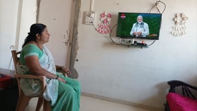 Pariksha Pe Charcha 2023 Watching Parents at home