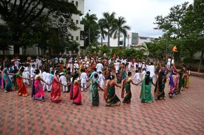 ashadi ekadashi 2023 celebration in NKVS EM school