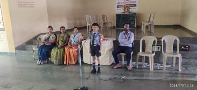 Guru Purnima Celebrated in school 