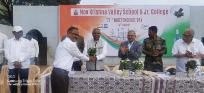 15th Aug 2023 celebration on NKVS school