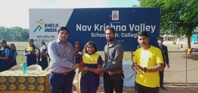 जिल्हास्तरीय स्विमिंग कॉम्पिटिशन नव कृष्णा व्हॅली इंग्रजी माध्यम 
आयुष कोटे (U-14) 

