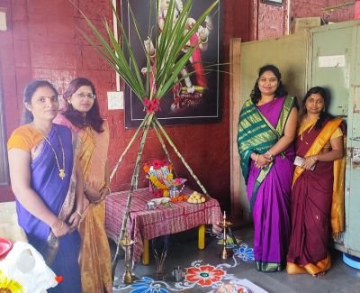 Diwali Lakshmi Pujan in school