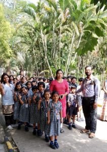  VISIT TO *Krishna Traffic Park Vishrambag Sangli... This activity was arranged to raise the awareness about the traffic Rules and signals among the student.