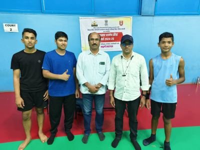 सांगली जिल्हा शालेय बॅडमिंटन क्रीडा स्पर्धेमध्ये नव कृष्णा व्हॅली स्कूल इंग्लिश मीडियम कुपवाड 17 वर्षे मुले गटात द्वितीय क्रमांक प्राप्त केला त्याबद्दल विजेत्या खेळाडूंची हार्दिक अभिनंदन 17 वर्षे मुले - द्वितीय क्रमांक 
1) ईशांत मांडवी - 9th 
2) कुतुबुद्दीन जमादार - 9th 
3) अथर्व साखरे - 10th