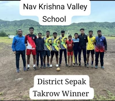 Nav Krishna Valley School District Sepak Takrow Winner