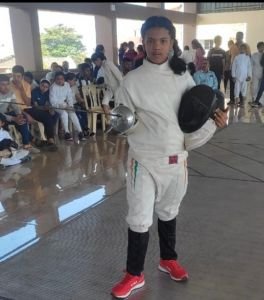 सांगली जिल्हा क्रीडा अधिकारी कार्यालय यांच्यामार्फत जिल्हास्तरीय तलवारबाजी स्पर्धा  दिनांक 23 सप्टेंबर 2024 रोजी बुधगाव येथे संपन्न झाल्या त्यामध्ये आपल्या नव कृष्णा व्हॅली स्कूल इंग्रजी माध्यम ची  संस्कृती नामदेव पाटील 17वर्षाखालील गटामध्ये चौथा क्रमांक प्राप्त करून विभागीय स्तरीय स्पर्धेसाठी रत्नागिरी येथे तिची निवड झाली त्याबद्दल तिचे हार्दिक हार्दिक अभिनंदन????????????????