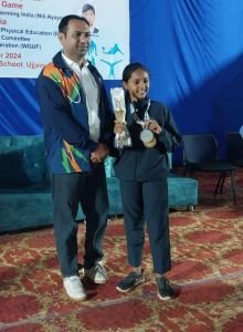 Proud of you Yasvi.
National Level Gold Medai in Yoga & Silver Medal in Kick Boxing. Congratulations.