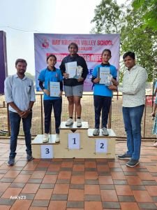 Annual Sports Meet Organized by Nav Krishna Valley School (English Medium)

Kupwad Representative - Under the auspices of the Suraj Foundation Group of Nav Krishna Valley School and Junior College, the Annual Sports Meet is being organized from the 7th to the 10th of November, 2024. The event was inaugurated by Mr. Paras Patil, Assistant Sports Officer from the Sangli District Sports Office and recipient of the Shiv Chhatrapati Award.
