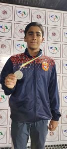 School National Swimming Competition at Rajkot 

Rishi Bhagat got silver ???? in 400 free style event boys under 17 Boys 

Congratulations Rishi ????????