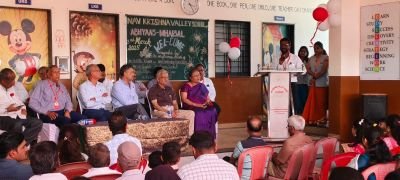 नऊ कृष्ण व्हॅली स्कूल म्हैशाळ मध्ये नवीन प्री प्रायमरी स्कूलचे ओपनिंग  समारंभ संपन्न झाला