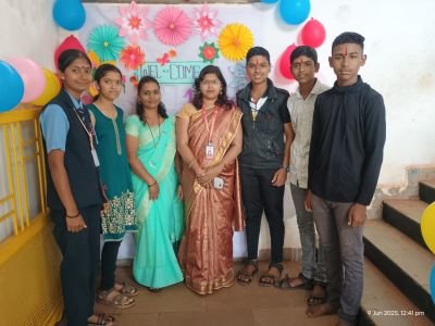 Nav Krishna Valley school Uttur 1st day of school