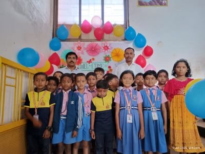 Nav Krishna Valley school Uttur 1st day of school