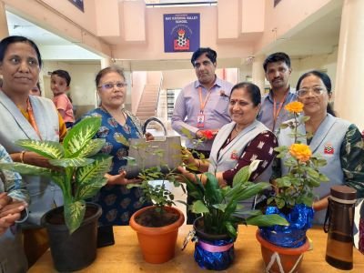 Nav Krishna Valley school Principal Mam Birthday celebration 