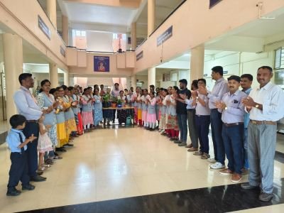 Nav Krishna Valley school Principal Mam Birthday celebration 