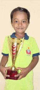 Samarth Sushant Suryavanshi. HKG class, 3 minute 23 second 82/100  4 th rank in national summer competition 2025 at kolhapur