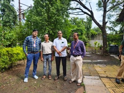 Suraj Foundation Nav Krishna valley school condcuted Tree Plantation in Botanical garden