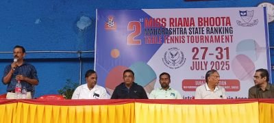 2nd Miss Riana Bhoota Maharashtra State Ranking Table Tennis Tournament 27 to 31 July 2025 opening ceremony program at Krishna Valley Complex