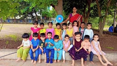 Nav Krishna Valley Abhyaas Raksha bandhan celebration