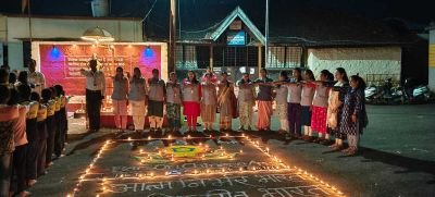 ????????Tripurari Pornima  celebrated by Nav krishna valley school, uttur with the theme 