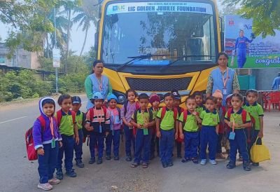 Abhyaas Kupwad ,Kalanagar & Karnal visiting Crazy Ice cream factory