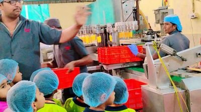 Icecream Factory visit,

@Crazy Icecream Sangli,on 5th December 2025.
 
As a part of our curriculum our little  munchkins of Abhyaas Kupwad,Kalanagar,&
Karnal had an educational factory visit  at the Crazy Ice Cream???????? factory Sangli, the staff welcomed the children and with all precautions they guided through different sections such as mixing area flavour room, freezing section, price printing area & packaging area, in this way kids observed the ice cream making process gaining insights into the various stages involved, kids enjoyed watching the entire process with great curiosity. 

after the factory visit  the kids visited Amrai,  The  children observed different types of trees plants, flowers and birds. The kids enjoyed the play area it was a day full of smiles curiosity and yummy discovery.

Big thank you???? to our Principal mam Mrs. Sangeeta Paganis and Vice Principal sir Mr. Prashant Chavan & all management staff for giving opportunity to arrange such types of educational visits & discoveries.

Thank you ????
NKVS_ABHYAAS.