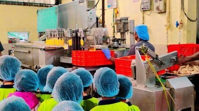 Icecream Factory visit,

@Crazy Icecream Sangli,on 5th December 2025.
 
As a part of our curriculum our little  munchkins of Abhyaas Kupwad,Kalanagar,&
Karnal had an educational factory visit  at the Crazy Ice Cream???????? factory Sangli, the staff welcomed the children and with all precautions they guided through different sections such as mixing area flavour room, freezing section, price printing area & packaging area, in this way kids observed the ice cream making process gaining insights into the various stages involved, kids enjoyed watching the entire process with great curiosity. 

after the factory visit  the kids visited Amrai,  The  children observed different types of trees plants, flowers and birds. The kids enjoyed the play area it was a day full of smiles curiosity and yummy discovery.

Big thank you???? to our Principal mam Mrs. Sangeeta Paganis and Vice Principal sir Mr. Prashant Chavan & all management staff for giving opportunity to arrange such types of educational visits & discoveries.

Thank you ????
NKVS_ABHYAAS.