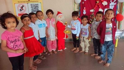 Nav Krishna Valley abhyaas celebrated Christmas celebration