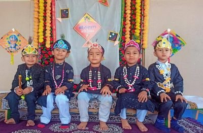 Haldi kunkum and Bor- nahan celebration????