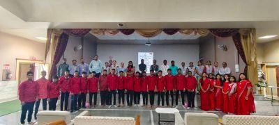 Nav Krishna valley school Marathi medium 10th class send off