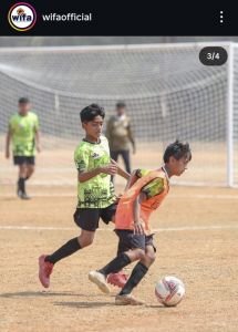 नव कृष्णा व्हॅली स्कूल च्या वेदांत जाधव, प्रतीक पाटील अणि विघ्नराज पाटीलची राज्यस्तरीय फुटबॉल स्पर्धेसाठी निवड