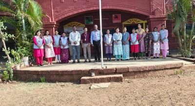 NKVS,Uttur. Chief Guest - Mrs. Vidya Shivane.