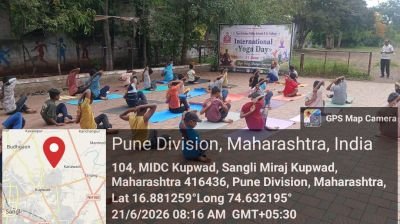 Nav Krishna Valley School is organising a Practice Yoga Session on Saturday, 20th June 2026 to celebrate ????‍♀️ International Yoga Day ????‍♂️under the guidance of Dr. Bhopal Chougule