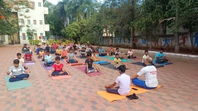 Nav Krishna Valley School is organising a Practice Yoga Session on Saturday, 20th June 2026 to celebrate ????‍♀️ International Yoga Day ????‍♂️under the guidance of Dr. Bhopal Chougule