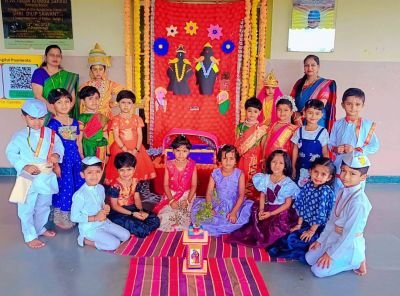 Ashadhi Ekadashi celebration@ Abhyaas Kupwad. 

On 25th July 2026, Ashadhi  Ekadashi is a significant festival in Maharashtra was joyfully celebrated at our Abhyaas, Kupwad with  great enthusiasm,our young learners from Play Group to Senior KG participated with great enthusiasm, tiny toddlers enjoyed in the attire white kurta ,pajamas, colourful sarees,for representing rich culture & tradition, our teachers were giving a brief knowledge about Ashadhi Ekadashi, the atmosphere was vibrant with devotional songs & bhajans dedicated to Lord Vittal.

These celebrations encouraged the little ones to participate in the rich cultural   traditions of our country, we are proud to see our little ones learning & enjoying the tradition that make our community special. 

A big thank you to all the parents & teachers for making this celebration a memorable one. 
 
Thank you????

NKVS_ ABHYAAS.