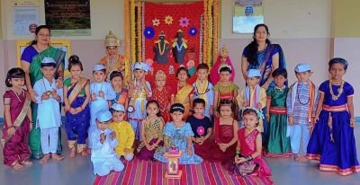 Ashadhi Ekadashi celebration@ Abhyaas Kupwad. 

On 25th July 2026, Ashadhi  Ekadashi is a significant festival in Maharashtra was joyfully celebrated at our Abhyaas, Kupwad with  great enthusiasm,our young learners from Play Group to Senior KG participated with great enthusiasm, tiny toddlers enjoyed in the attire white kurta ,pajamas, colourful sarees,for representing rich culture & tradition, our teachers were giving a brief knowledge about Ashadhi Ekadashi, the atmosphere was vibrant with devotional songs & bhajans dedicated to Lord Vittal.

These celebrations encouraged the little ones to participate in the rich cultural   traditions of our country, we are proud to see our little ones learning & enjoying the tradition that make our community special. 

A big thank you to all the parents & teachers for making this celebration a memorable one. 
 
Thank you????

NKVS_ ABHYAAS.