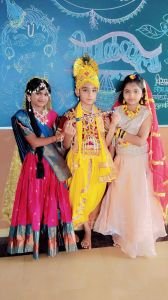 Nav krishna Valley school Mahisal celebrated Dhai handi