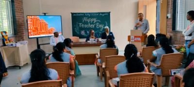 shirwal bhor and khandala staff celebrated teachers day
