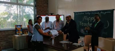 shirwal bhor and khandala staff celebrated teachers day