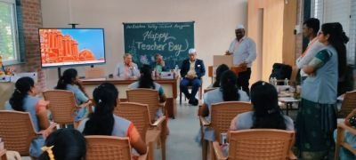 shirwal bhor and khandala staff celebrated teachers day