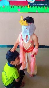 Nav Krishna Valley Abhyaas Celebrated  Ganpati festival Activity