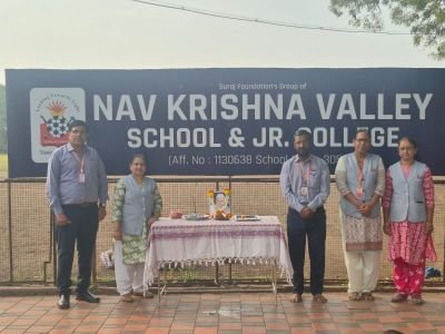 कै. सुरजमलजी लुंकड यांच्या 43 व्या पुण्यतिथीनिमित्त नव कृष्णा व्हॅली स्कूल English माध्यम मध्ये  विविध सामाजिक उपक्रमांचे आयोजन करण्यात आले .