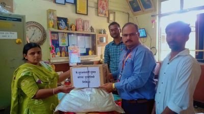 नव कृष्णा व्हॅली स्कूल विजयनगर मध्ये कै. स्व.सुरजमलजी लुंकड पुण्यतिथी साजरी करण्यात आली